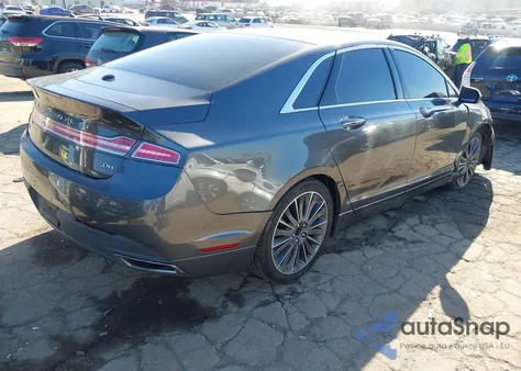 2016 Lincoln Mkz Hybrid из США, поврежденный, VIN 3LN6L2LU2GR622665